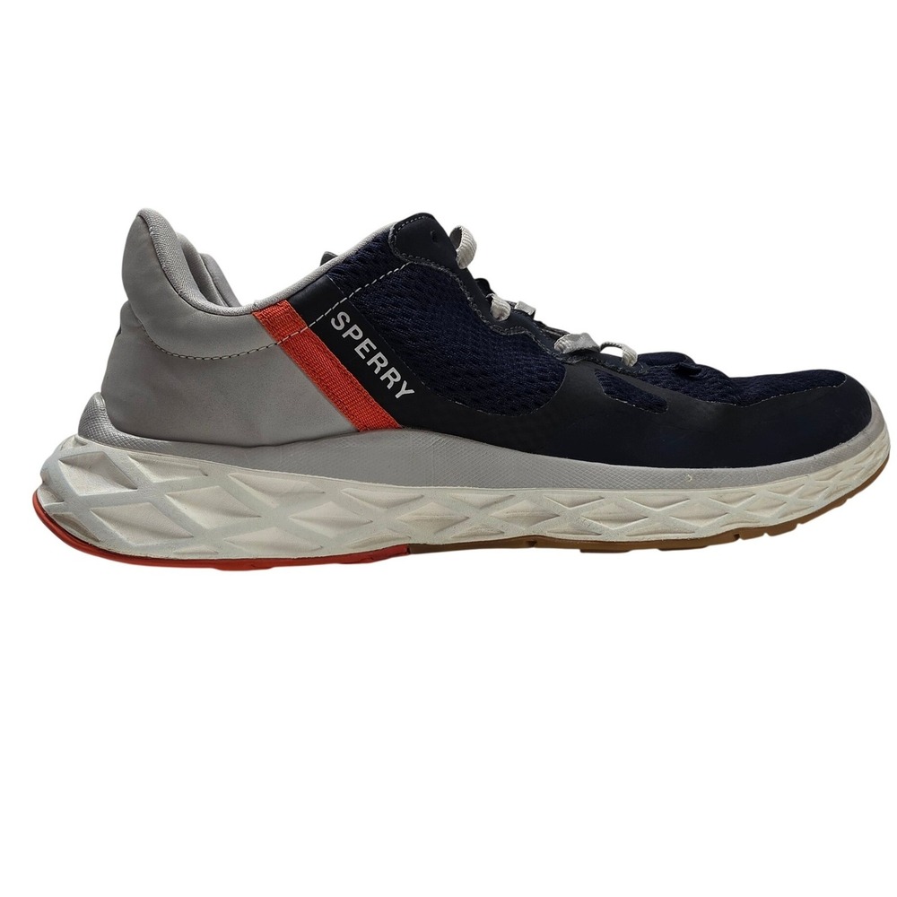 Sperry SeaCycled Headsail Mens Navy Grey Red Water Sneakers‎ STS41111 Size 12